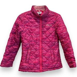 Size L (12-14) Magellan Outdoors Pink Puffer Coat Excellent Condition